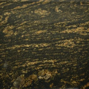 Forest Gold Granite with natural gold and brown mineral patterns
