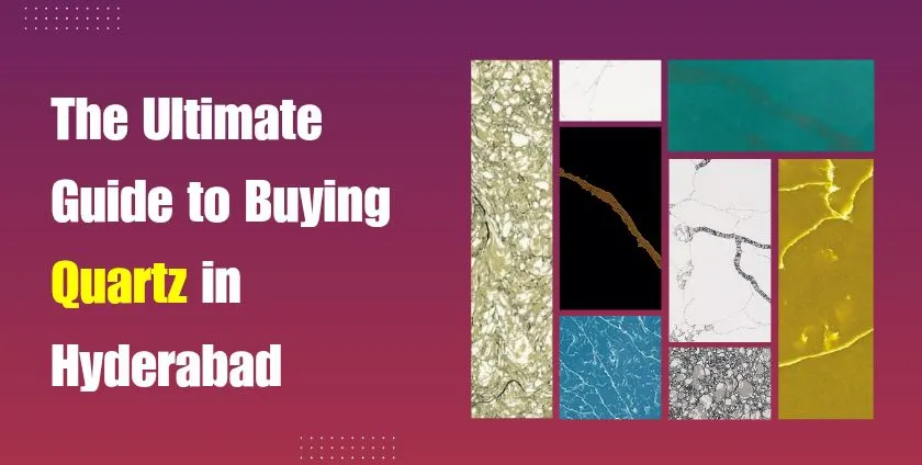 buy quartz in Hyderabad quartz slab designs colors selection modern kitchen countertops Hyderabad
