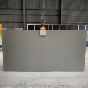 boston grey quartz slab large format grey engineered stone warehouse finish