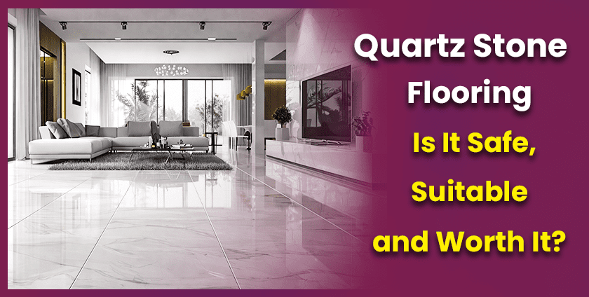 quartz flooring slabs