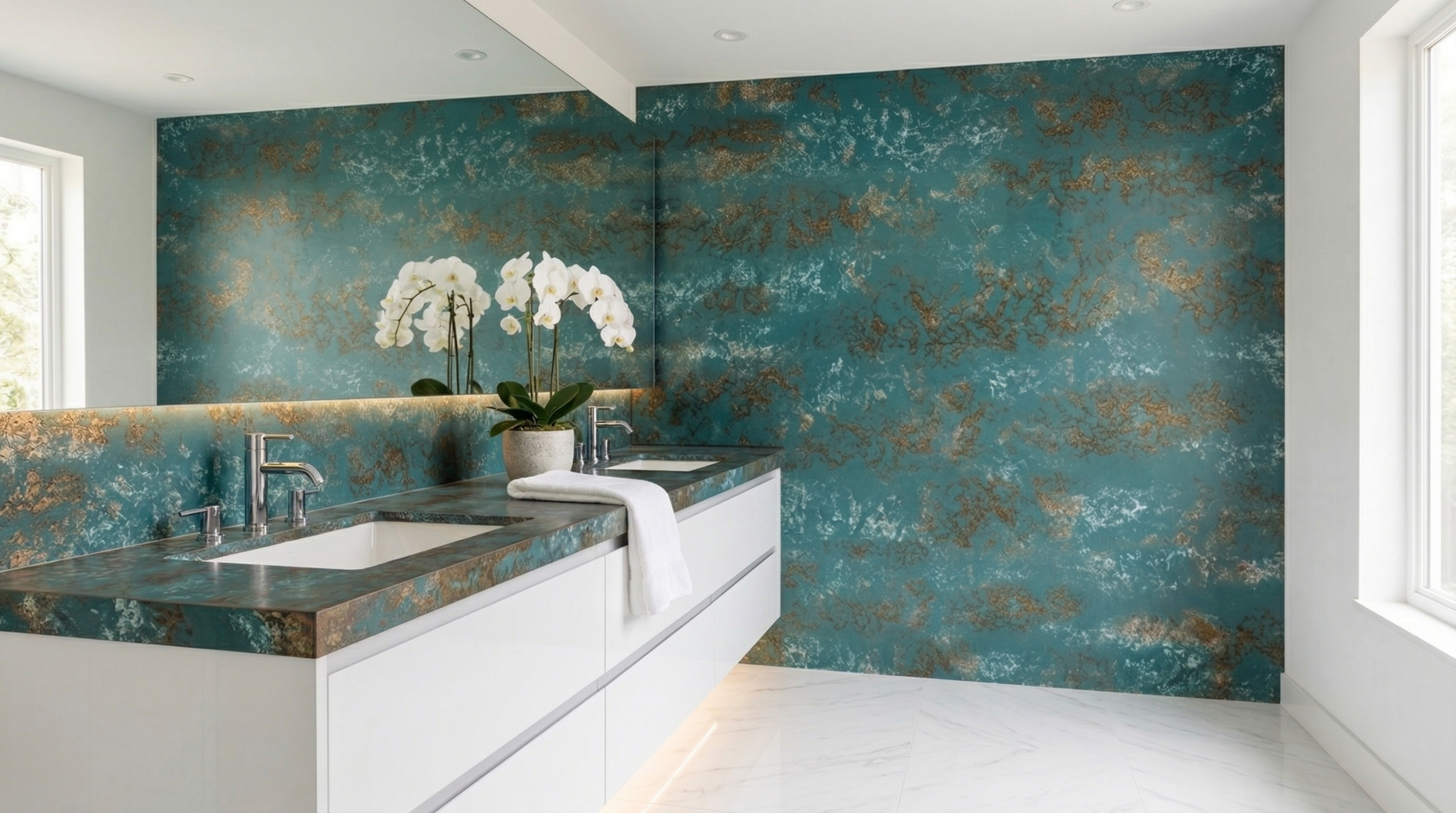 Quartz Bathroom Vanity in Tellapur Hyderabad