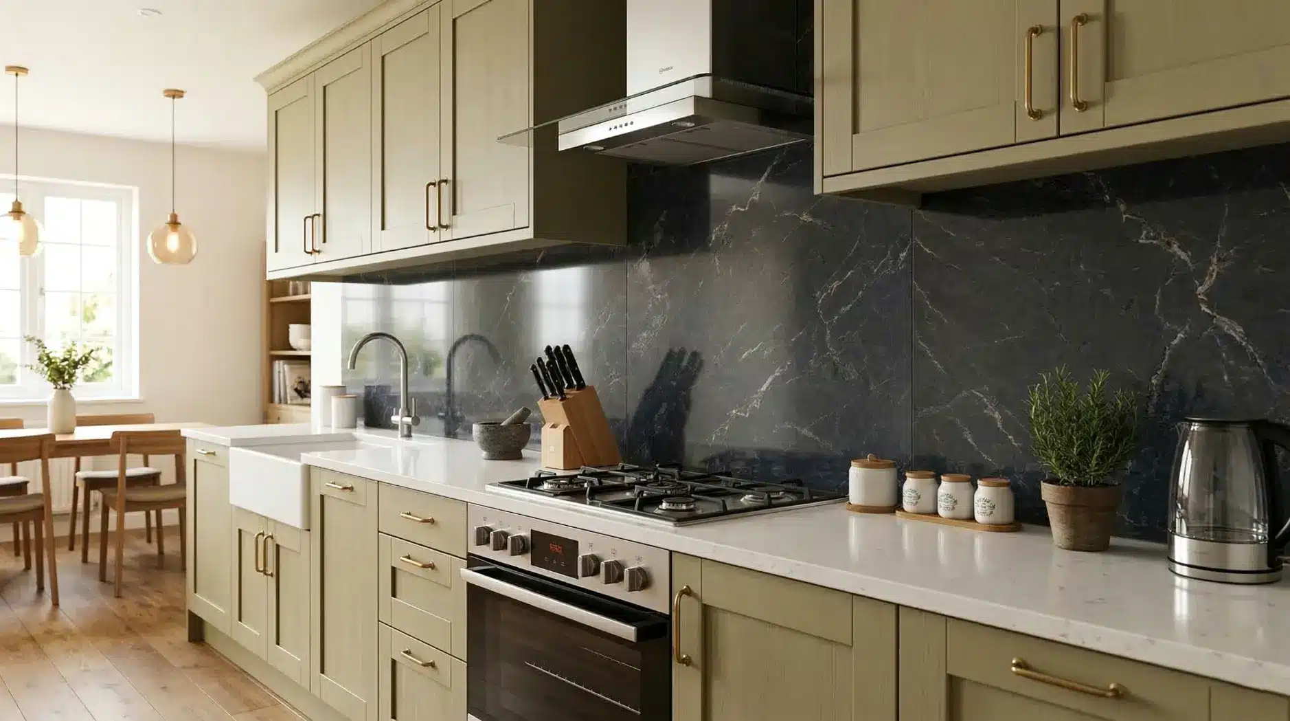 Kitchen backsplash tiles in Gachibowli Hyderabad