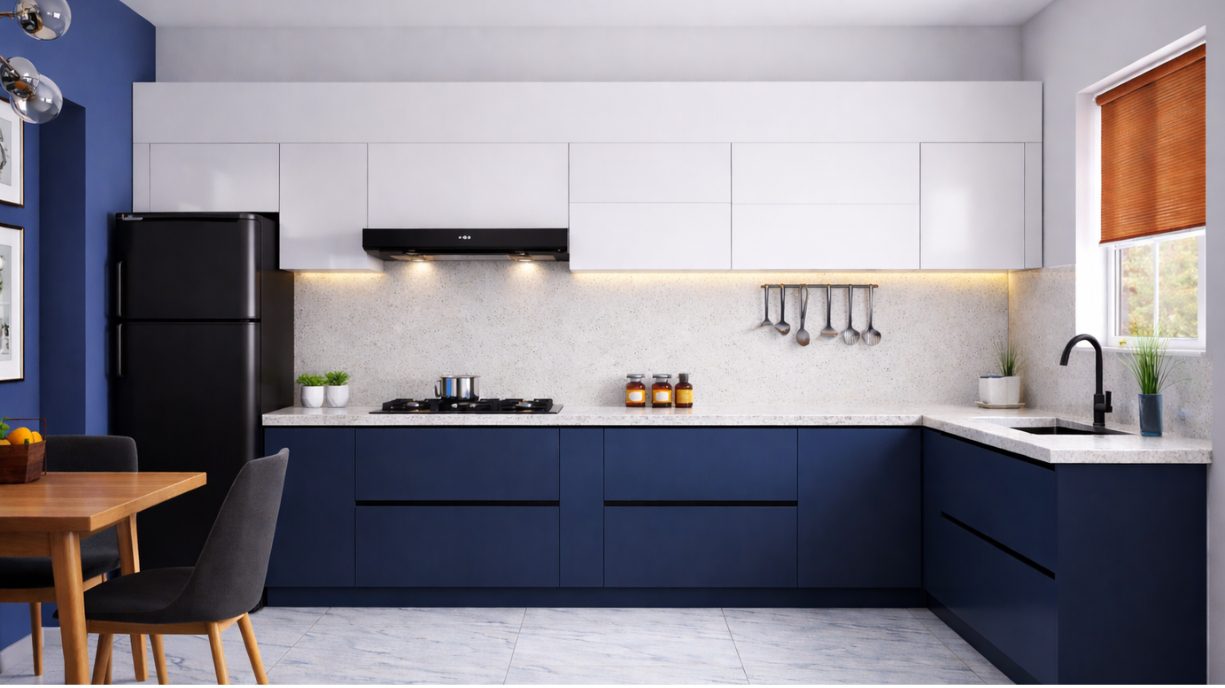 Quartz Kitchen Countertops in Tellapur Hyderabad