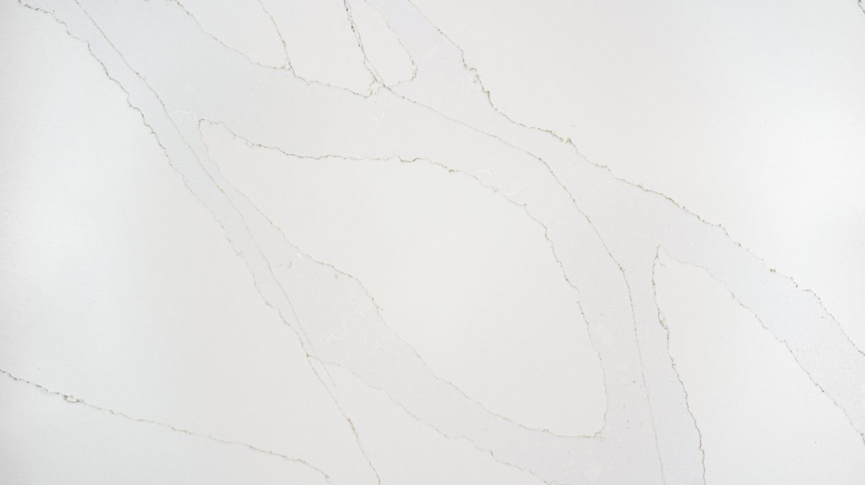 Grey quartz kitchen countertop Gachibowli Hyderabad modern apartment design