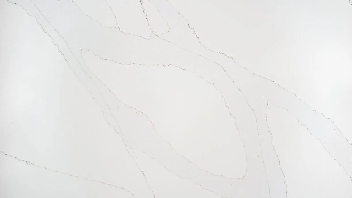 Grey quartz kitchen countertop Gachibowli Hyderabad modern apartment design