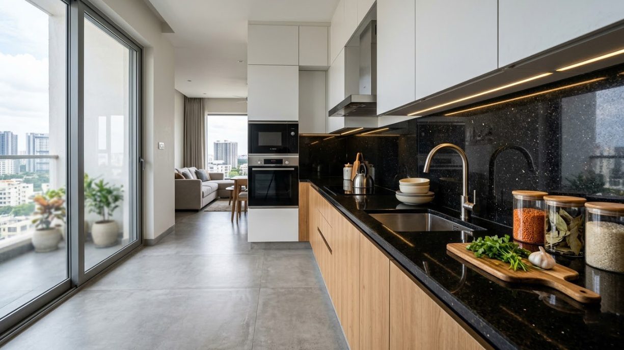 Kitchen Granite Countertops in Madhapur Hyderabad