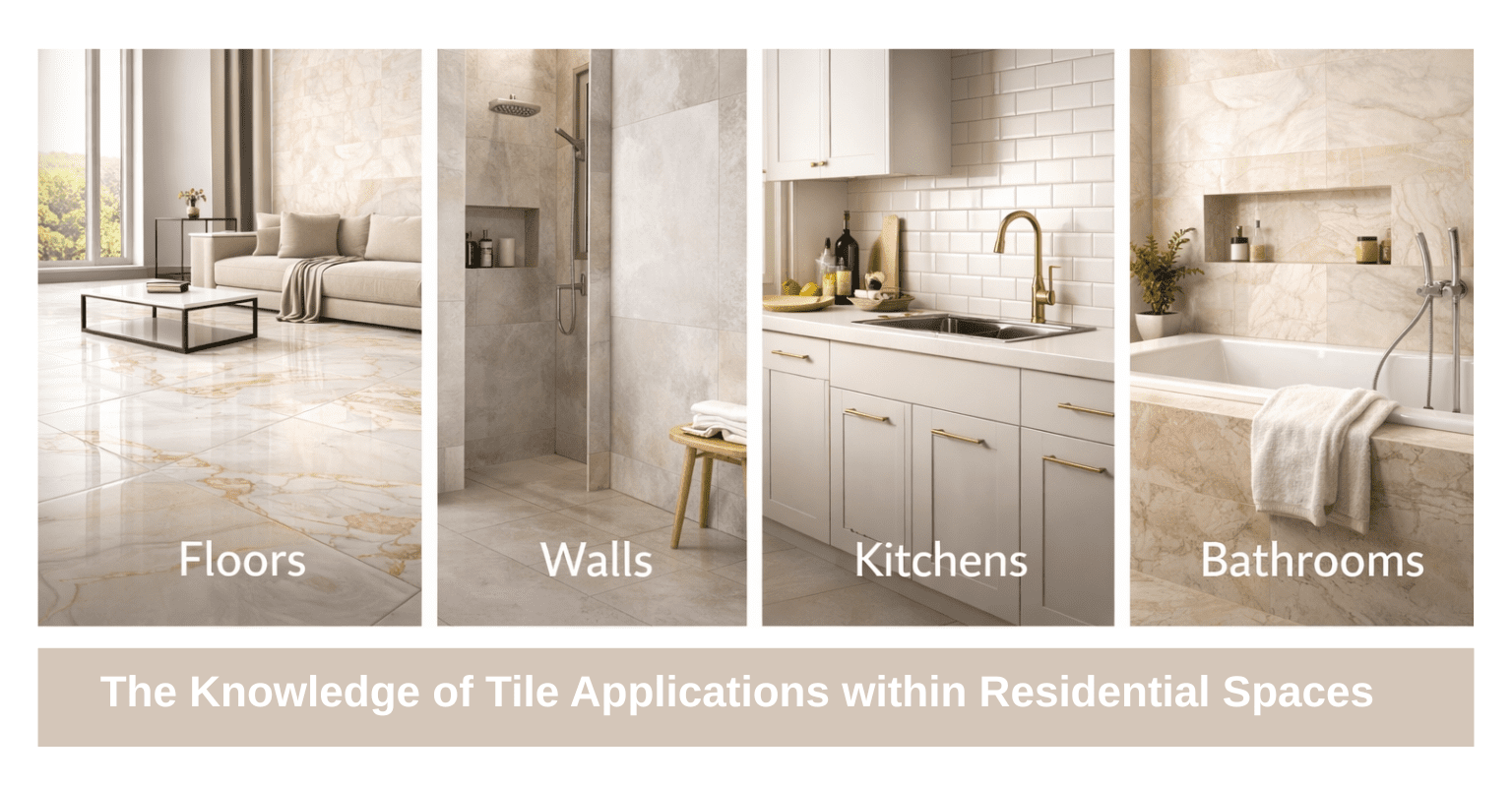 The Knowledge of Tile Applications within Residential Spaces