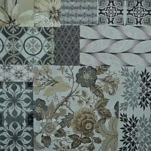 Daniela Decor patchwork pattern tiles for floor and wall, Kokapet, Hyderabad