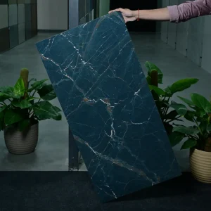 Demaro Teal designer blue tile at GL Stone Expo