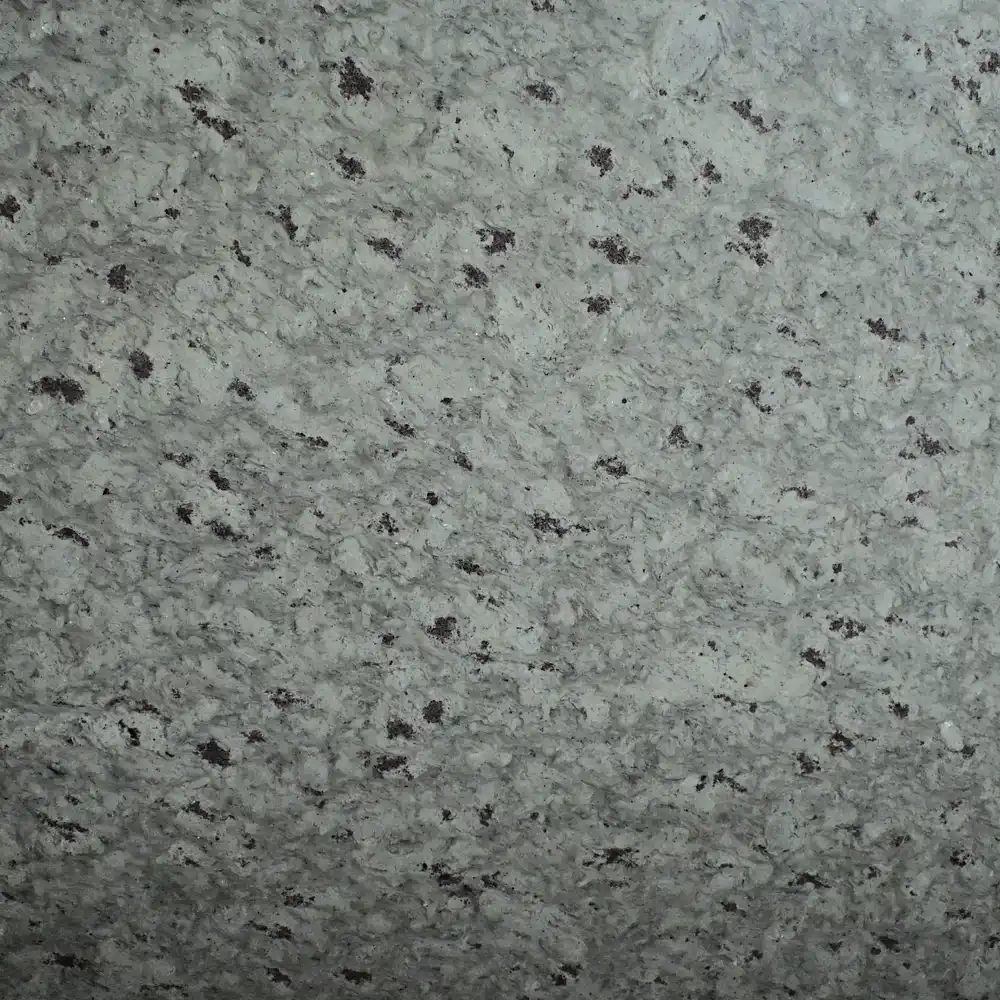Moon White Granite full slab display in Hyderabad showroom