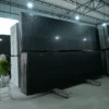 Nova Black Granite natural stone slab for kitchens, flooring, and feature walls.