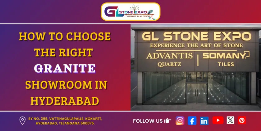 Best granite showroom in Hyderabad for granite, marble, quartz & kitchen countertops.