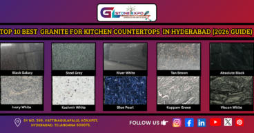 Top 10 best granite for kitchen countertops in Hyderabad (2026) by GL Stone Expo