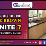 Coffee Brown Granite kitchen countertop and flooring guide by GT Stone Expo