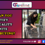 High-quality granite slab inspection before buying