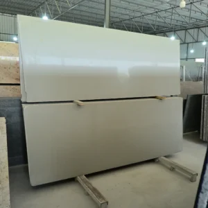 Kandla Grey stone slabs displayed at GL Stone Expo